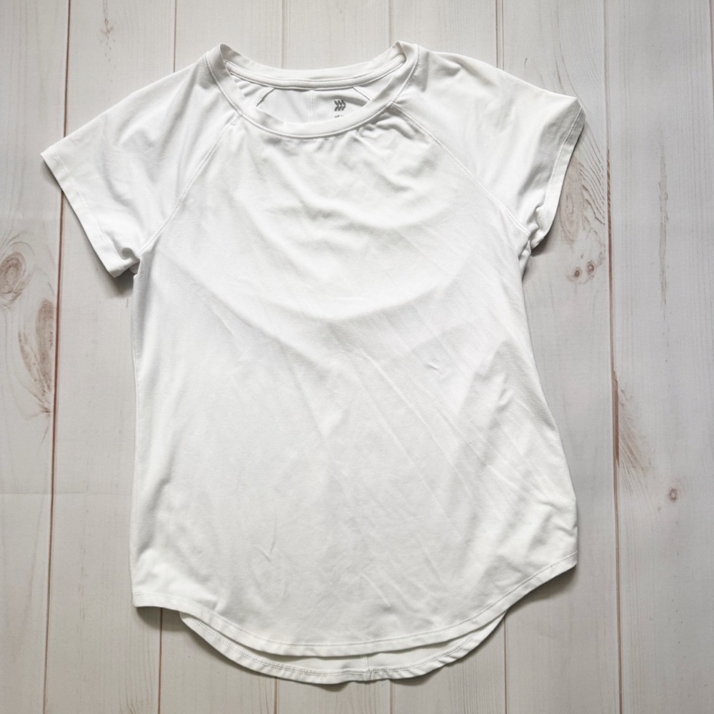 All in Motion White Tee